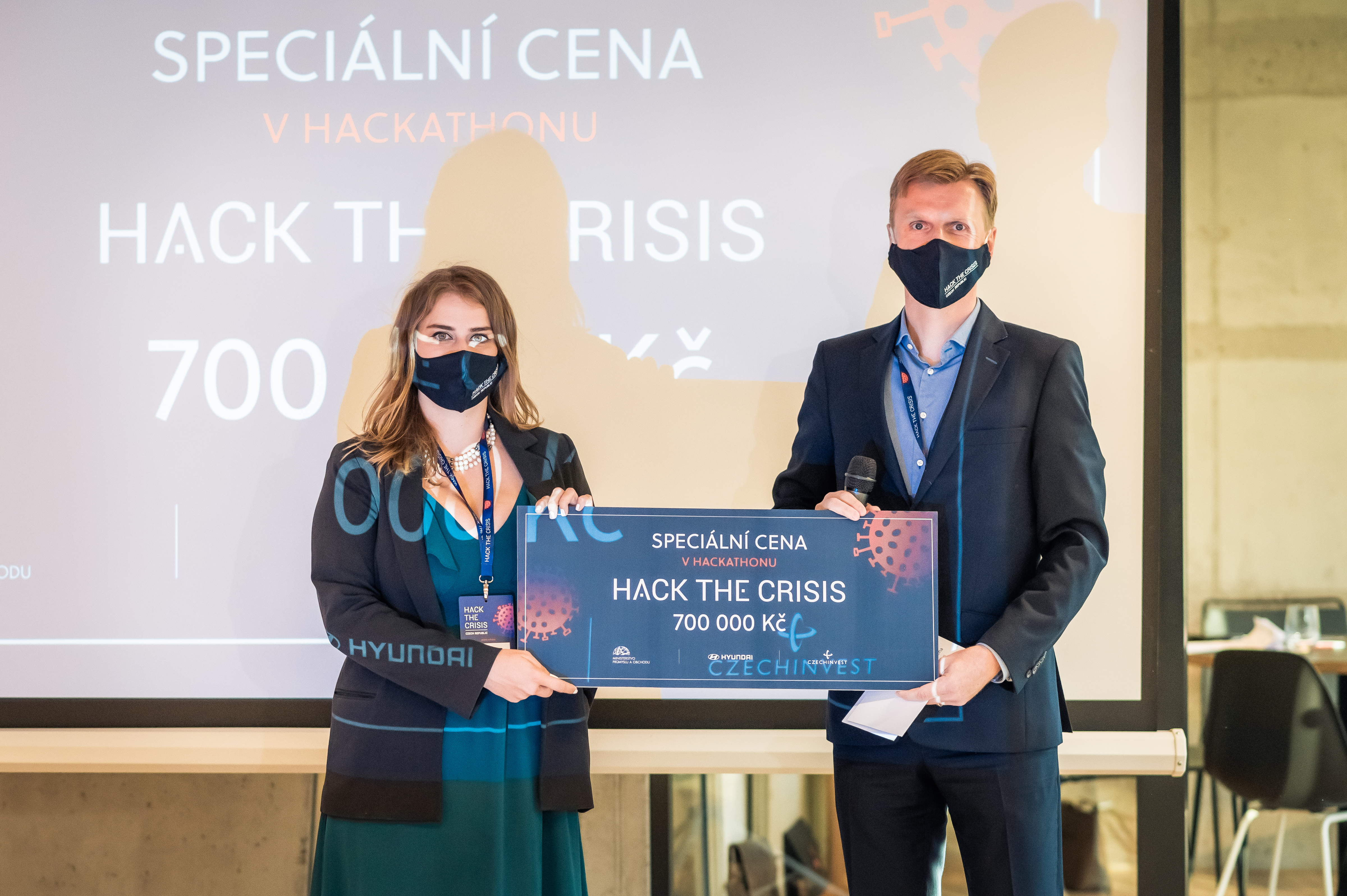 Kristyna Nemcanska na Hack the Crisis